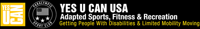 Yes U Can USA |  Center For Adapted Sports, Fitness & Recreation Logo